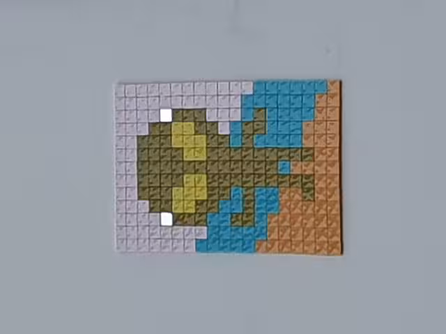 Picture of a mosaic on a wall